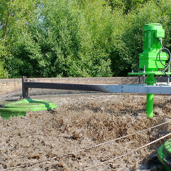 AQUAMEO low-speed surface aerators @EMO