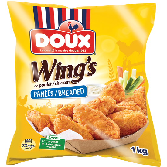 Breaded Chicken Wings