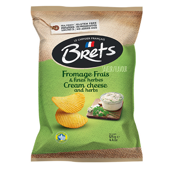 Cream Cheese and Herbs flavor chips