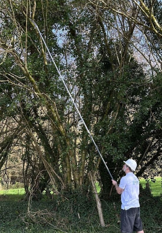 Telescopic pole 3 tubes