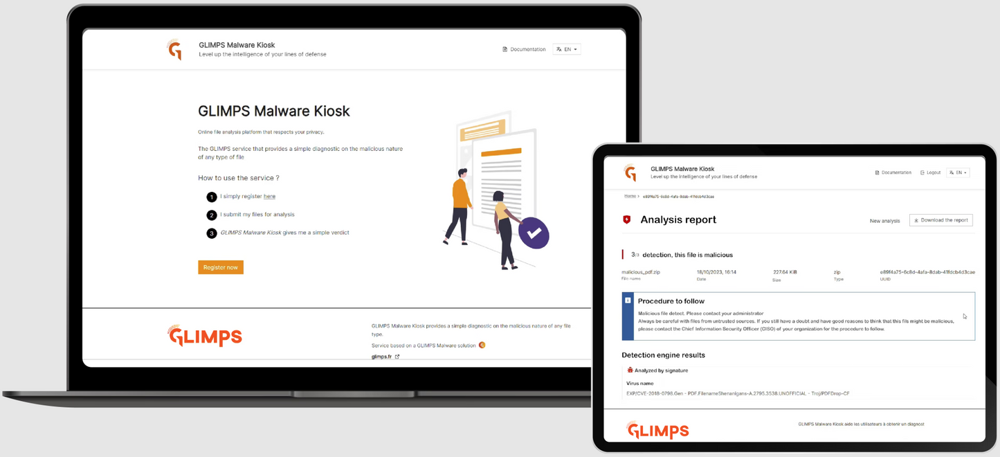 GLIMPS Malware KIOSK