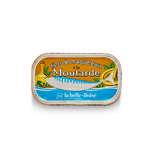 Mackerel fillets with mustard