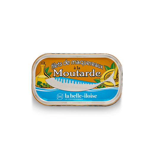 Mackerel fillets with mustard