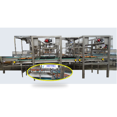 On tray egg refiling systems & contactless upside down detection