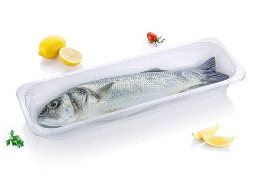 Plastic food tray
