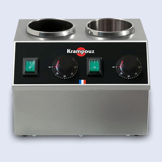 Chocolate or Sauce warmer, double