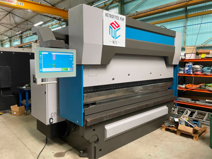 Colly Colly press brake fully retrofitted by N2C – Suppliers from Bretagne