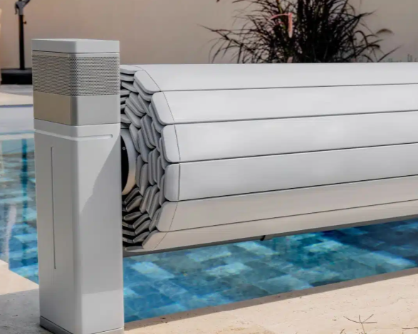TIXIT Above ground automatic slatted cover – Suppliers from Bretagne