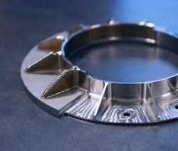 Additive manufacturing of titanium wire with laser fusion