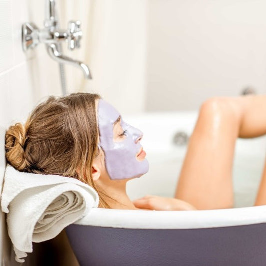 Peel-off powder masks